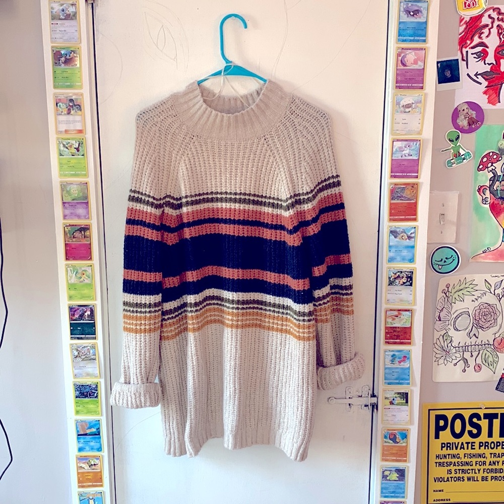 Oversized Knitted Sweater (M), Brand Universal Thread